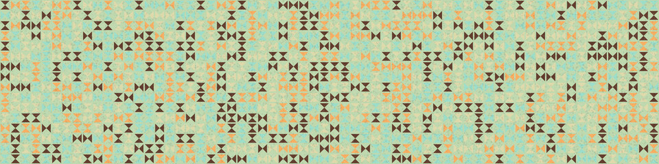 Abstract Geometric Pattern generative computational art illustration