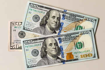US currency, one hundred dollars