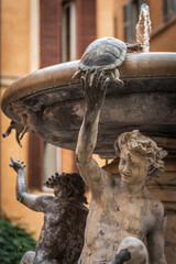 Rome. The turtle fountain.