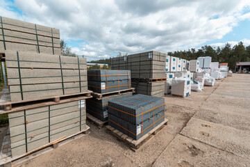 Lager f&uuml;r Baumaterialien