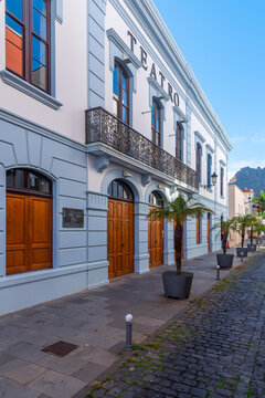 Circo De Marte theatre at Santa Cruz de la Palma, Canary islands, Spain