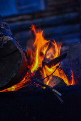 Fototapeta premium Lagerfeuer