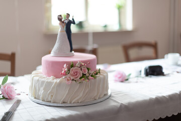 Hochzeitstorte bei einer Hochzeit