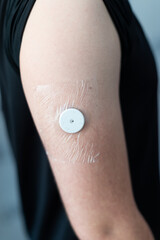 Diabetes Messgerät beim Sport
