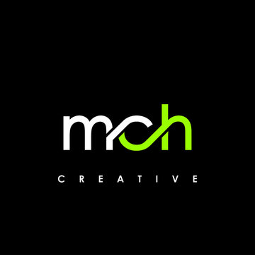 MCH Letter Initial Logo Design Template Vector Illustration