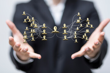 team hierarchy connection group digital
