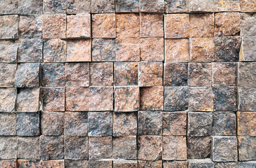 Stone background. Background from stone squares
