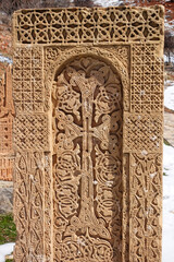 Armenian Khachkars at Noravank Monastery - Armenia
