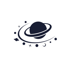 Space planet symbol