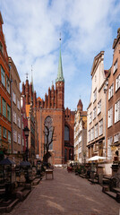  Old street in Gdansk Poland_