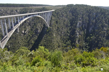 Fototapeta premium Bloukrans bridge on the garden route