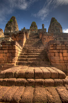 The Pre Rup Temple located at Angkor in Cambodia   