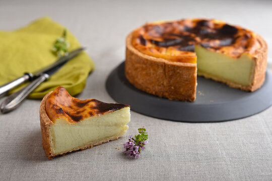 French Flan p&acirc;tissier