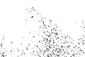 Halftone texture with dots. Vector. Modern background.