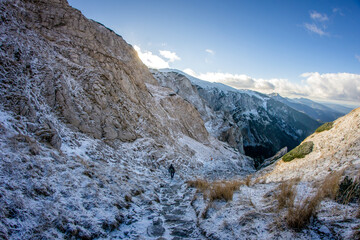 Fototapeta na wymiar Szlak z Czerwonych Wierchów do Doliny Miętusiej, Tatry