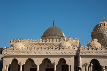 El Mina Mosque in Arabic: The El Mina Masjid Mosque (architectural details) Hurghada-Egypt 66