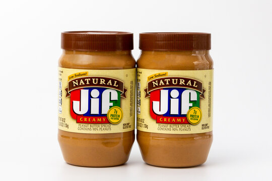 Jif Creamy Peanut Butter Spread And Trademark Logo