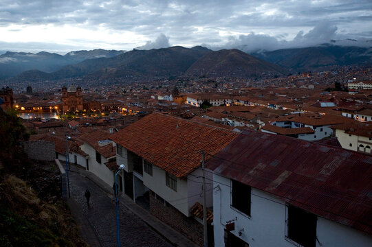 Dawn, Cusco Peru.  