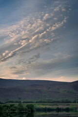 Clouds over Loch Alvie
