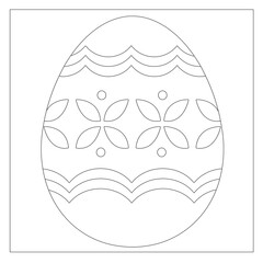 Easter Egg Coloring Page! Easter Coloring Pages Printable and worksheet. Easter Activities for Kids, Easter Party, Easter Games, Easter 2021 