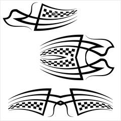 Fototapeta premium Tribal Car Decal M_2103002