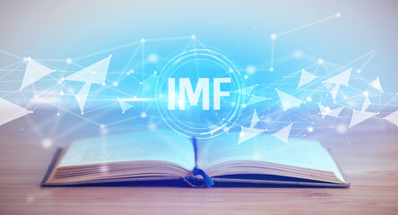 Open book with abbreviation