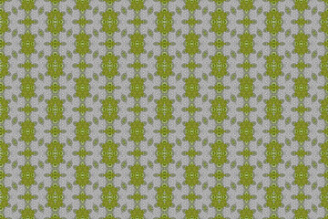 モザイク技法による幾何学的な模様のデザイン