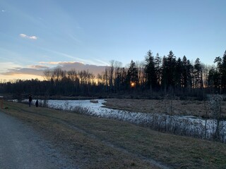 winter in the mountains