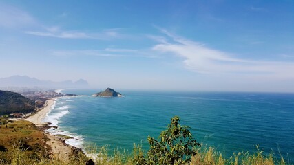 view from the sea