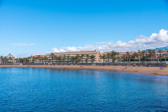 Playa del Camison at Tenerife, Canary islands, Spain