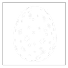 Easter Egg Coloring Page