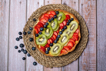 fruits pie