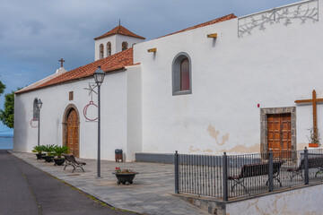 Parish church of San Pedro de Daute at Garachico, Tenerife, Canary Islands, Spain