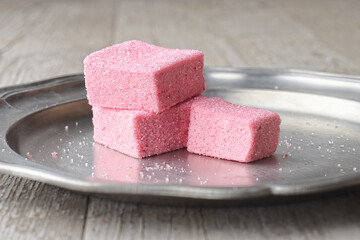 Raspberry marshmallow