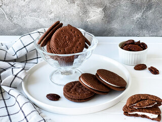 cookies and pecans nuts