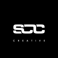 SCC Letter Initial Logo Design Template Vector Illustration