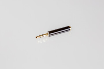 .mobile phone headset adapter for use with a computer