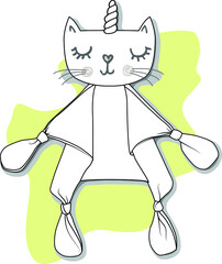 SOFT TOY Design for babies VECTOR ILLUSTRATION