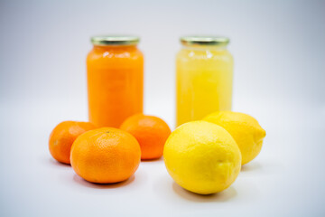 Lemons and Mandarins Mason Jar 3