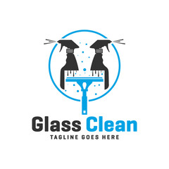 glass cleaner spray logo