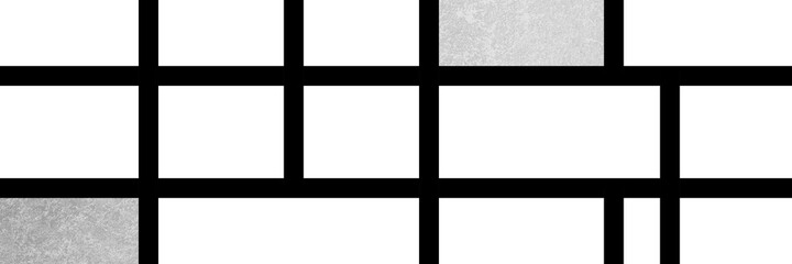 black and white squares