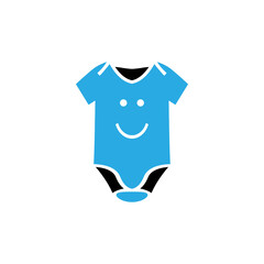 Baby cloth icon design template vector illustration