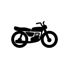 Obraz premium Motorcycle icon design template vector illustration