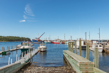 Fototapeta premium Tancook Island Port Near High Tide