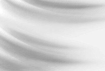 white cloth background abstract with soft waves