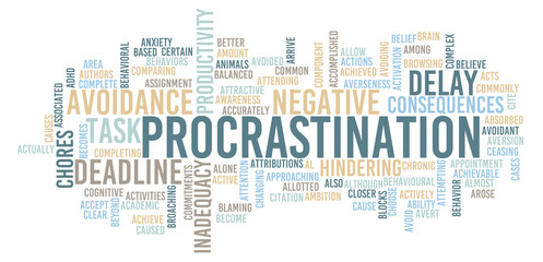 Fototapeta premium Procrastination
