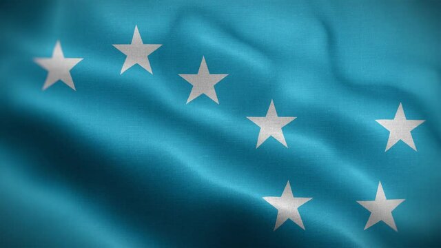 Starry Plough Flag Loop Background 4K