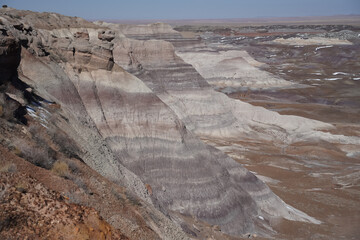 Vistas from the painted desert