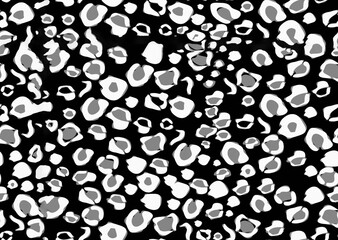 abstract seamless leopard print texture design