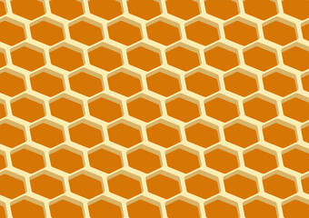Honeycomb pattern vector. free space for text. wallpaper. background.
